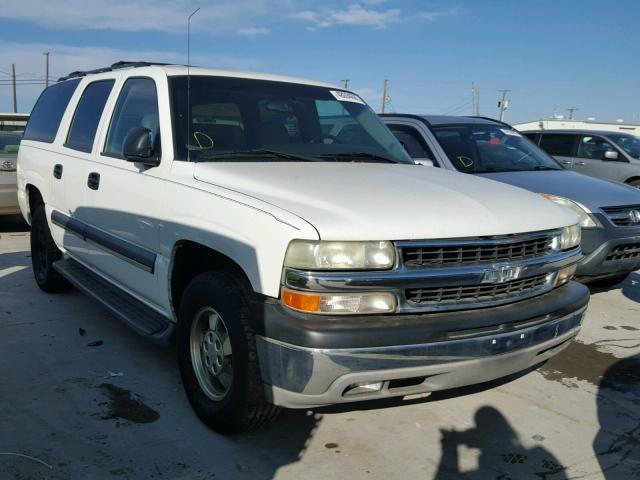 1GNEC16Z33R123310 - 2003 CHEVROLET SUBURBAN C WHITE photo 1