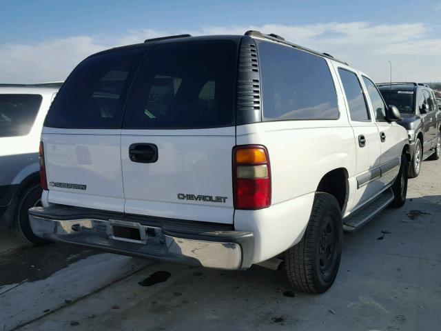 1GNEC16Z33R123310 - 2003 CHEVROLET SUBURBAN C WHITE photo 4