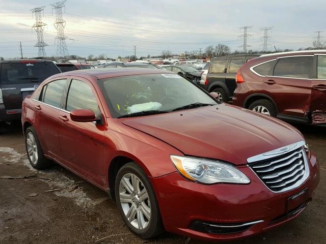 1C3CCBBBXCN131866 - 2012 CHRYSLER 200 TOURIN RED photo 1