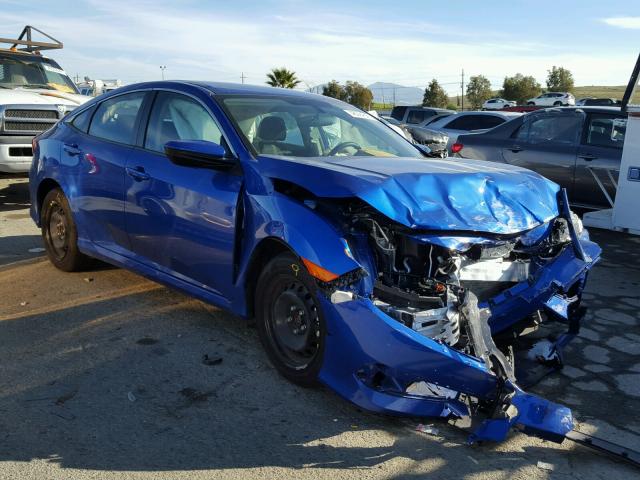 2HGFC2F59HH541766 - 2017 HONDA CIVIC LX BLUE photo 1