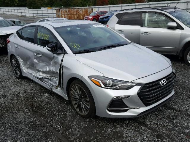 KMHD04LB9JU679553 - 2018 HYUNDAI ELANTRA SP SILVER photo 1