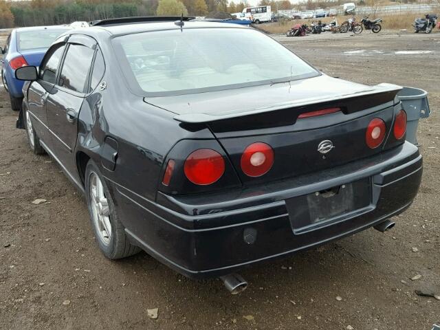 2G1WP551459234748 - 2005 CHEVROLET IMPALA SS BLACK photo 3