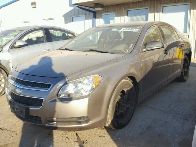 1G1ZB5E1XBF243162 - 2011 CHEVROLET MALIBU LS BROWN photo 2