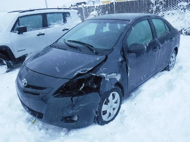 JTDBT923671046920 - 2007 TOYOTA YARIS BLACK photo 2