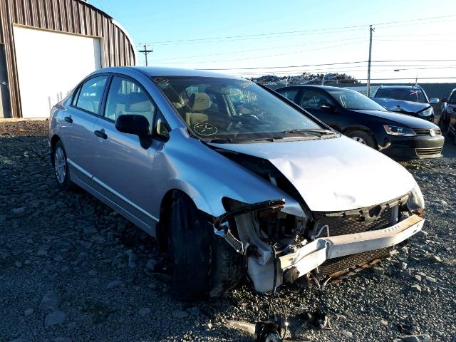 2HGFA16397H033164 - 2007 HONDA CIVIC DX SILVER photo 1