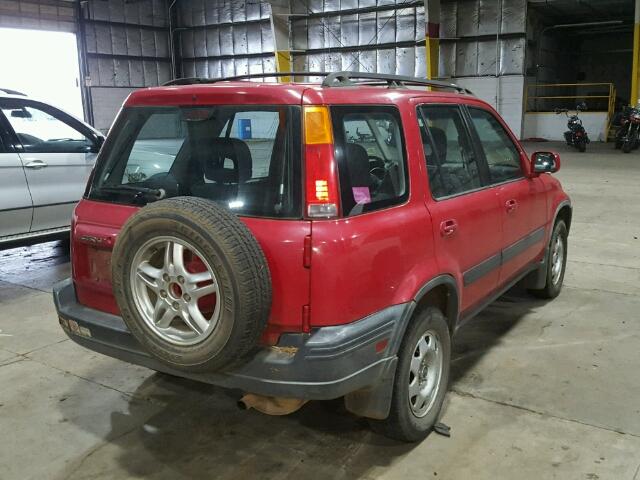 JHLRD1861YS000893 - 2000 HONDA CR-V EX RED photo 4