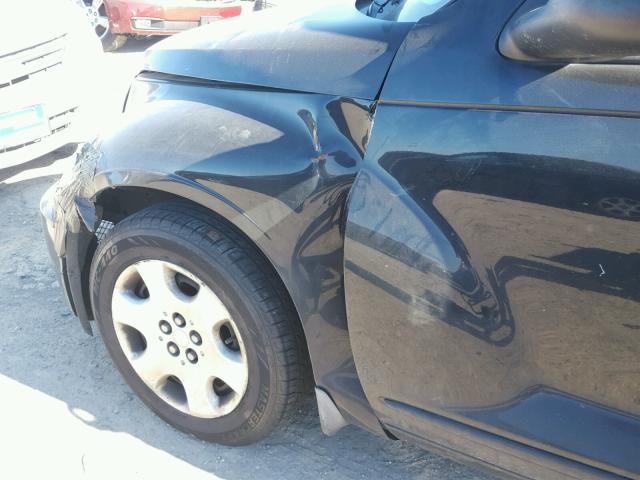 3A4FY48BX7T537188 - 2007 CHRYSLER PT CRUISER BLACK photo 10