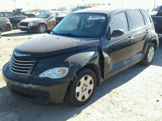 3A4FY48BX7T537188 - 2007 CHRYSLER PT CRUISER BLACK photo 2