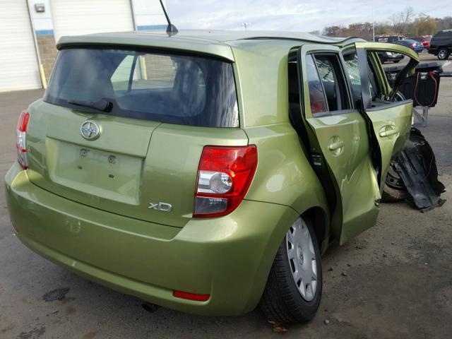 JTKKU104X9J048899 - 2009 TOYOTA SCION XD GREEN photo 4