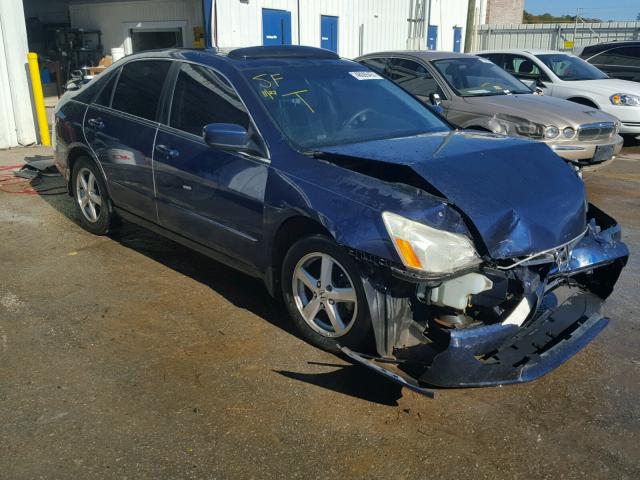 1HGCM56624A137095 - 2004 HONDA ACCORD EX BLUE photo 1