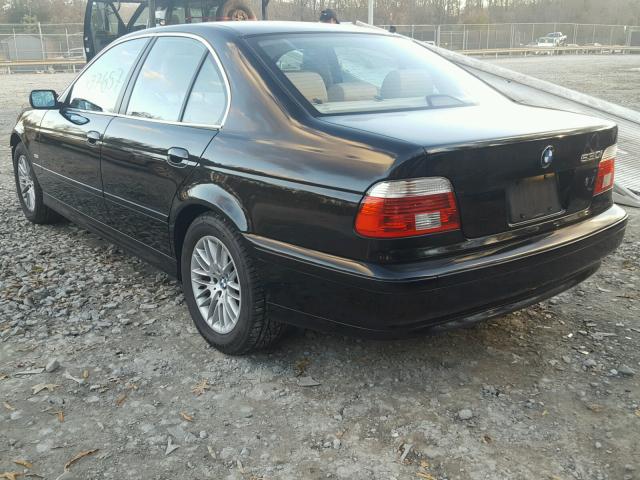 WBADT53433CE95284 - 2003 BMW 530 I BLACK photo 3