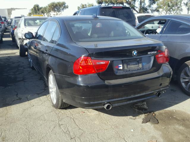 WBAPL5C52BA919096 - 2011 BMW 335 XI BLACK photo 3