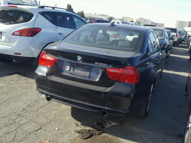 WBAPL5C52BA919096 - 2011 BMW 335 XI BLACK photo 4