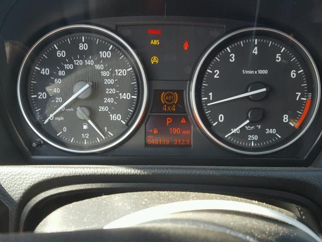 WBAPL5C52BA919096 - 2011 BMW 335 XI BLACK photo 8