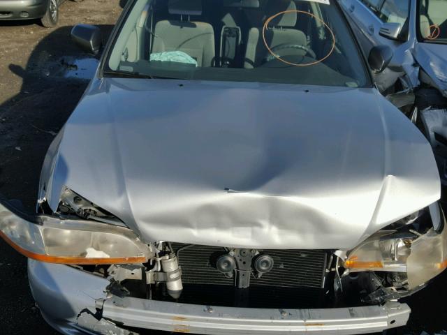 1HGCF86661A029960 - 2001 HONDA ACCORD VAL SILVER photo 7