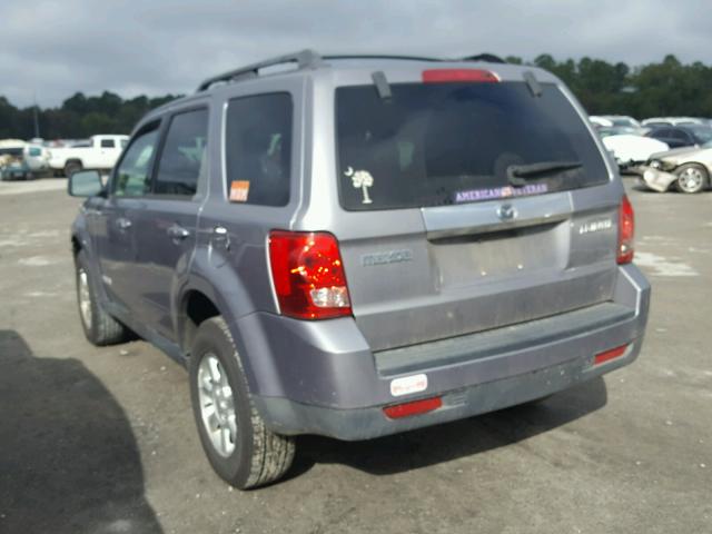 4F2CZ02Z18KM18095 - 2008 MAZDA TRIBUTE I GRAY photo 3