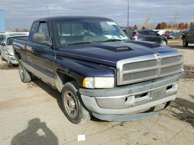 1B7HC13Z9WJ169835 - 1998 DODGE RAM 1500 BLUE photo 1