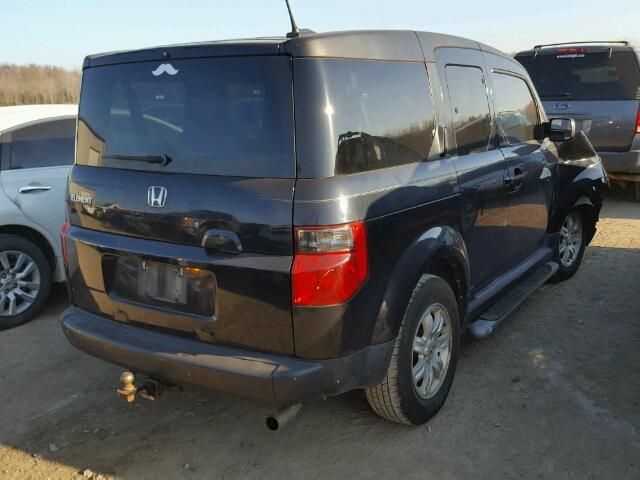 5J6YH18776L016443 - 2006 HONDA ELEMENT EX BLACK photo 4