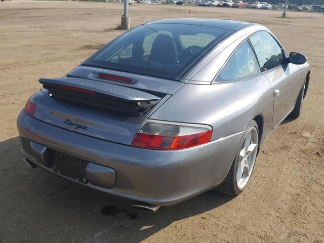 WP0BA29923S635619 - 2003 PORSCHE 911 TARGA GRAY photo 4