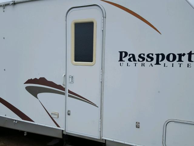 4YDT2852576410698 - 2007 KEYSTONE PASSPORT WHITE photo 5