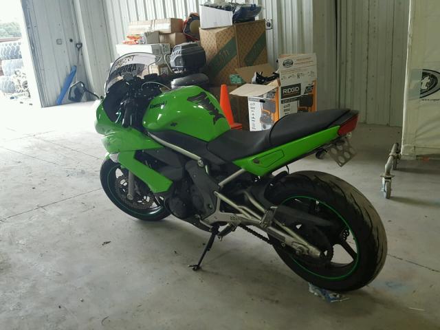 JKAEXEC159DA37762 - 2009 KAWASAKI EX650 C 绿色 照片 3