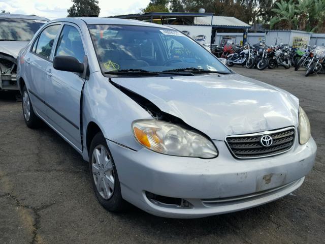 1NXBR32E78Z008539 - 2008 TOYOTA COROLLA CE SILVER photo 1