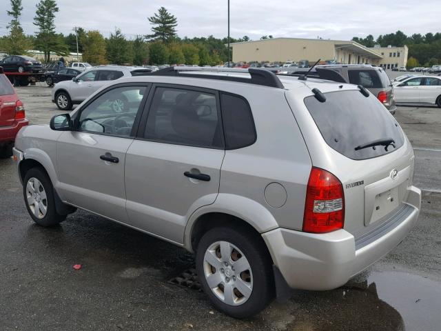 KM8JM12BX6U458851 - 2006 HYUNDAI TUCSON GL SILVER photo 3