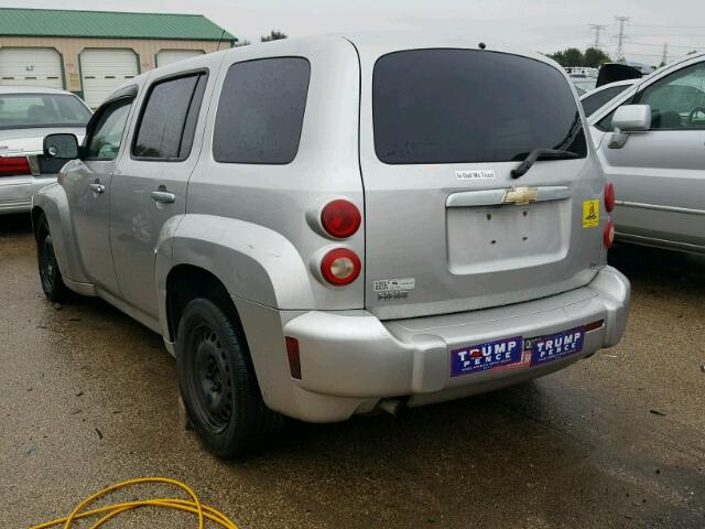 3GNDA13D76S511796 - 2006 CHEVROLET HHR LS Plata foto 3