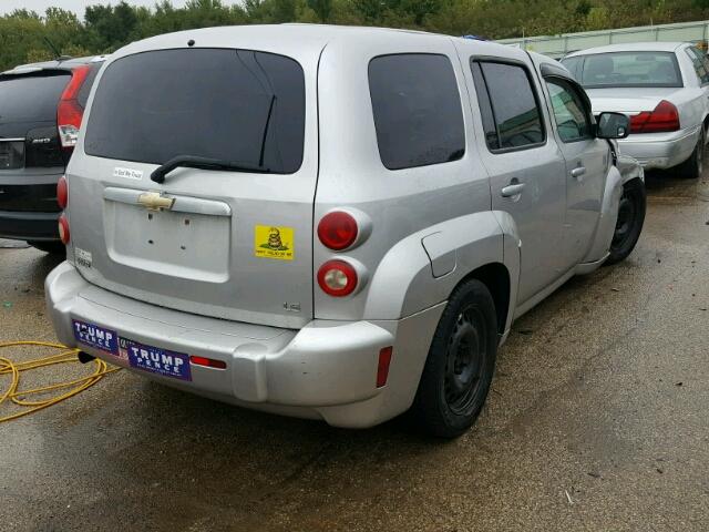 3GNDA13D76S511796 - 2006 CHEVROLET HHR LS Plata foto 4