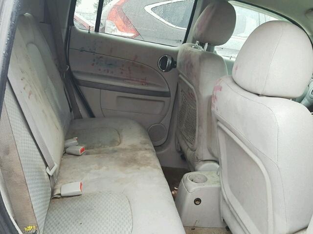 3GNDA13D76S511796 - 2006 CHEVROLET HHR LS Plata foto 6