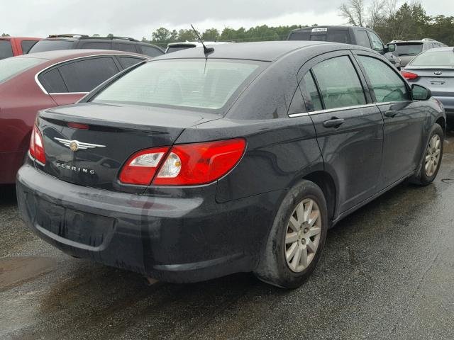 1C3LC46K88N194848 - 2008 CHRYSLER SEBRING LX BLACK photo 4