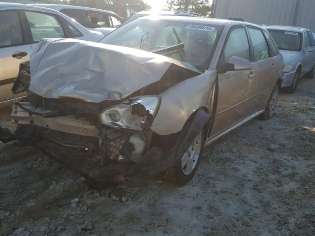 1G1ZT61856F103418 - 2006 CHEVROLET MALIBU MAX Qızıl foto 2