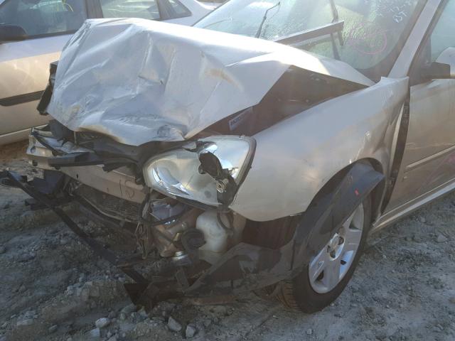 1G1ZT61856F103418 - 2006 CHEVROLET MALIBU MAX Qızıl foto 9