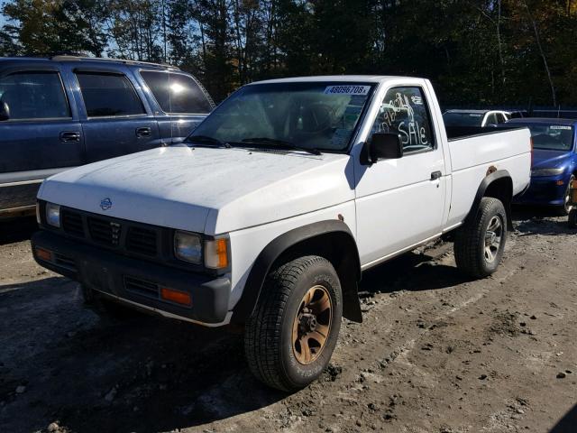 1N6SD11Y2VC405691 - 1997 NISSAN TRUCK XE WHITE photo 2