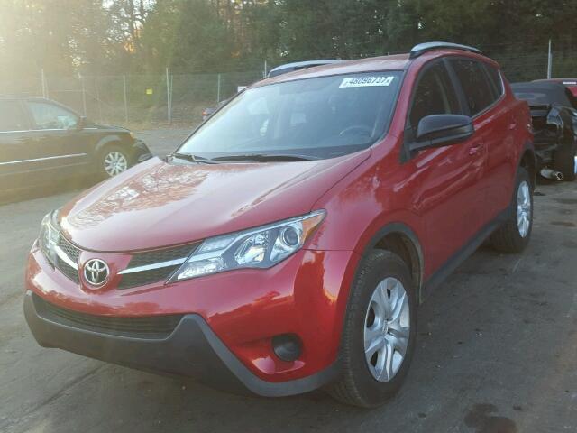 JTMZFREV0FD042815 - 2015 TOYOTA RAV4 LE Qırmızı foto 2