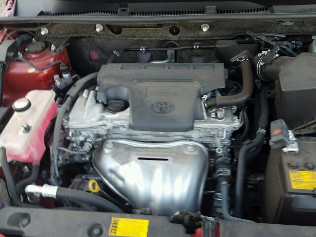 JTMZFREV0FD042815 - 2015 TOYOTA RAV4 LE Qırmızı foto 7