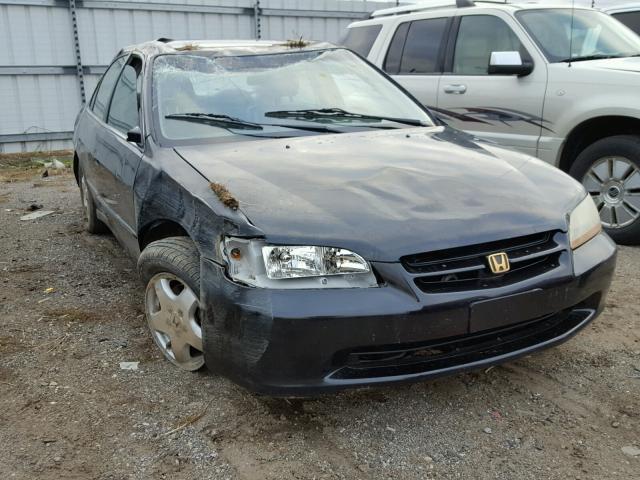 1HGCG1651YA025143 - 2000 HONDA ACCORD EX BLACK photo 1