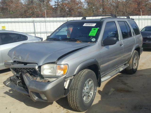 JN8DR09XX1W562403 - 2001 NISSAN PATHFINDER GRAY photo 2