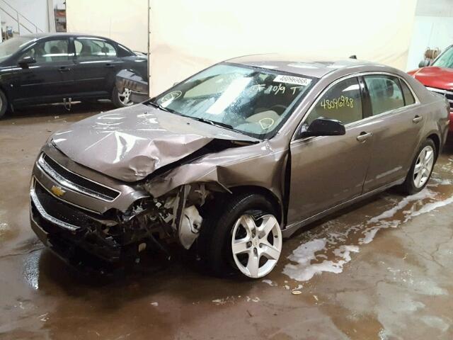 1G1ZB5E02CF318090 - 2012 CHEVROLET MALIBU LS ნაცრისფერი ფოტო 2
