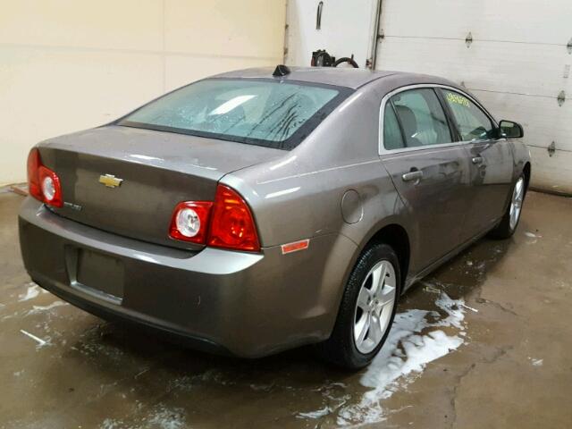 1G1ZB5E02CF318090 - 2012 CHEVROLET MALIBU LS ნაცრისფერი ფოტო 4