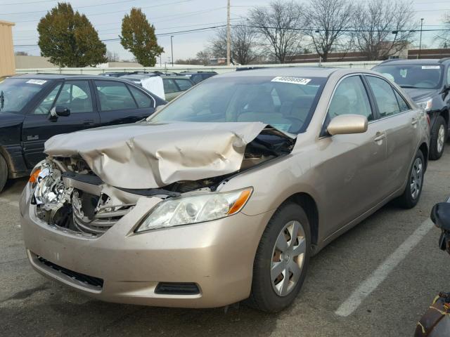4T4BE46K49R075401 - 2009 TOYOTA CAMRY BASE BEIGE photo 2