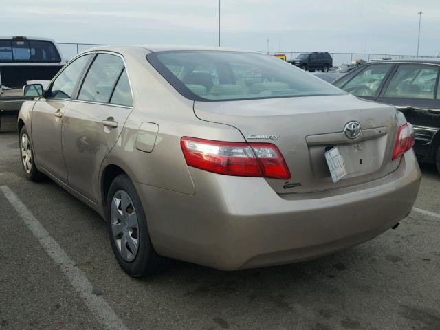 4T4BE46K49R075401 - 2009 TOYOTA CAMRY BASE BEIGE photo 3