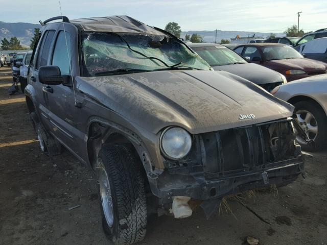 1J4GL58K72W227396 - 2002 JEEP LIBERTY LI BROWN photo 1