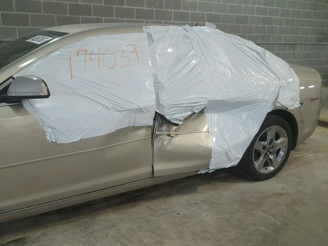 1G1ZH57B09F251768 - 2009 CHEVROLET MALIBU 1LT 棕色 照片 9