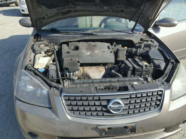 1N4AL11D45C103548 - 2005 NISSAN ALTIMA S GOLD photo 7