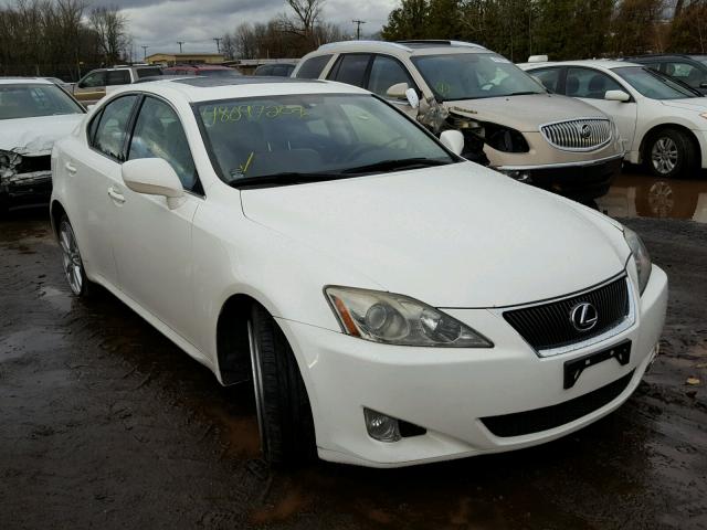 JTHCK262965003467 - 2006 LEXUS IS 250 WHITE photo 1