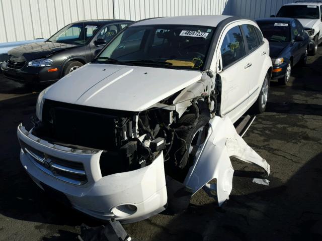 1B3HE78K57D432820 - 2007 DODGE CALIBER R/ WHITE photo 2