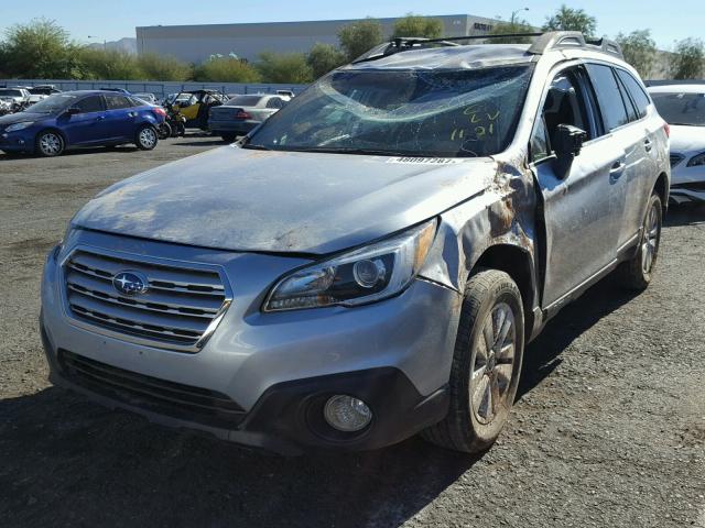 4S4BSACC8G3341262 - 2016 SUBARU OUTBACK 2. SILVER photo 2