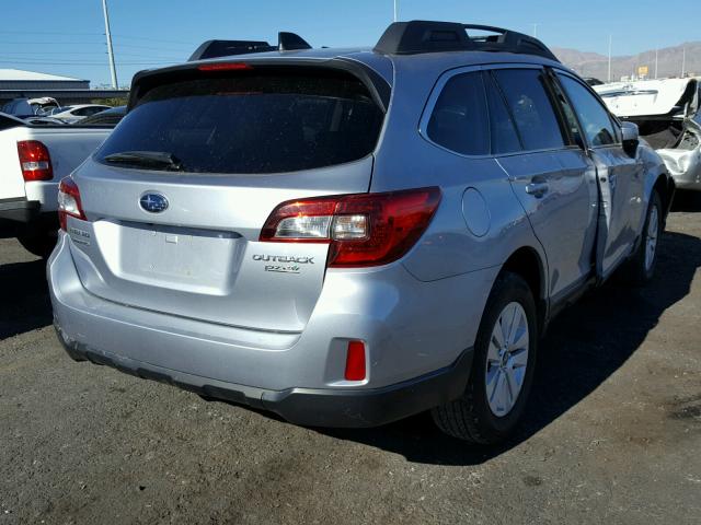 4S4BSACC8G3341262 - 2016 SUBARU OUTBACK 2. SILVER photo 4