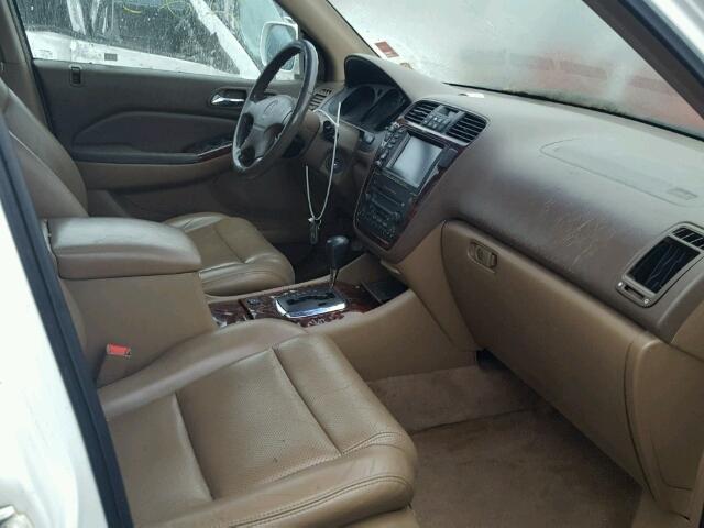 2HNYD18862H503595 - 2002 ACURA MDX TOURIN WHITE photo 5